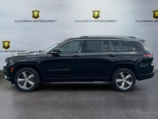 Diamond Black Crystal Pearlcoat 2022 Jeep Grand Cherokee L Limited
