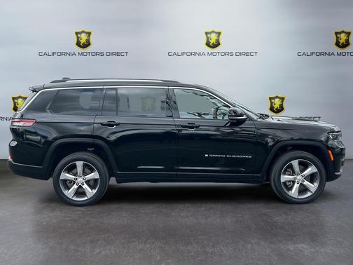 Diamond Black Crystal Pearlcoat 2022 Jeep Grand Cherokee L Limited