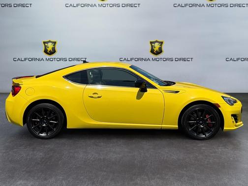 2017 Subaru BRZ Series. Yellow