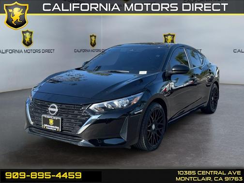 Super Black 2025 Nissan Sentra S