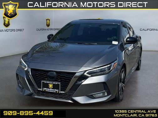 Gun Metallic 2021 Nissan Sentra SR
