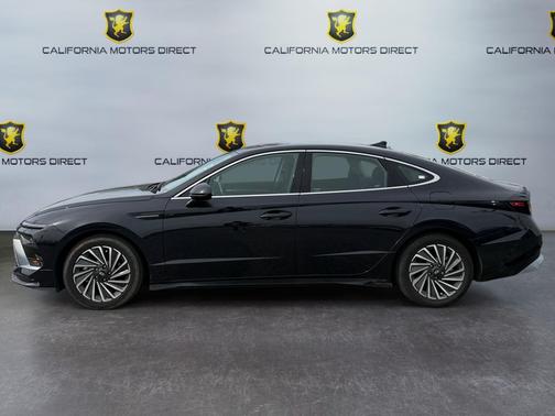 Carbon Blue 2024 Hyundai SONATA Hybrid SE