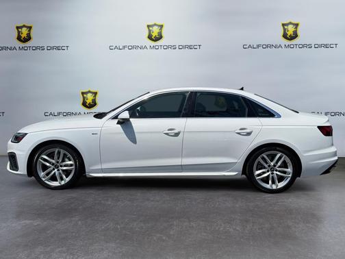 Ibis White 2023 Audi A4 45 S line Premium Plus