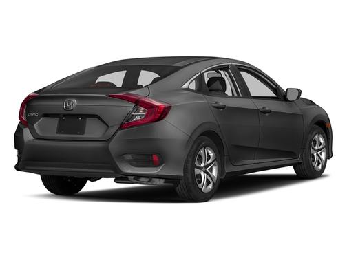 Modern Steel Metallic 2017 Honda Civic LX