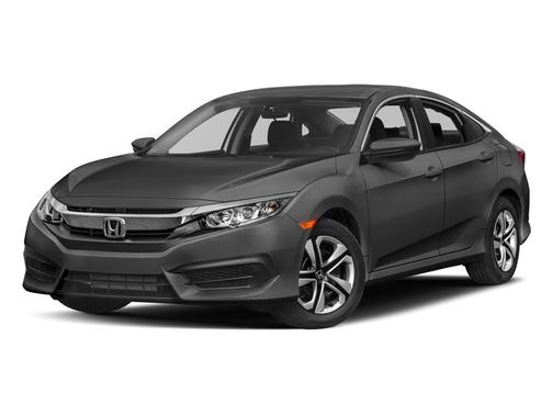 Modern Steel Metallic 2017 Honda Civic LX