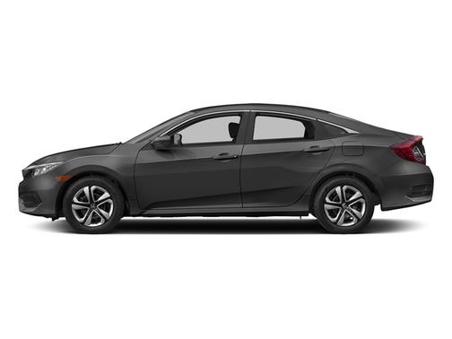 Modern Steel Metallic 2017 Honda Civic LX