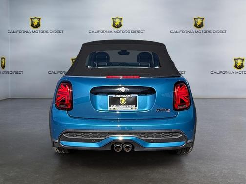 Island Blue Metallic 2023 MINI Convertible Cooper S