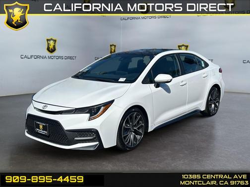 White 2022 Toyota Corolla XSE