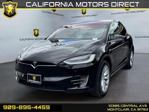 Black 2017 Tesla Model X 90D