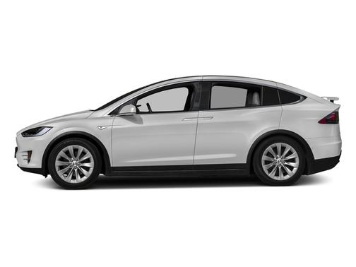 Black 2017 Tesla Model X 90D