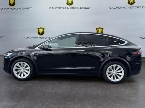 Black 2017 Tesla Model X 90D