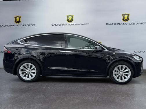 Black 2017 Tesla Model X 90D