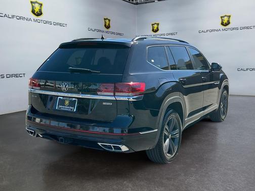 Deep Black Pearl 2021 Volkswagen Atlas 3.6L SE w/Technology