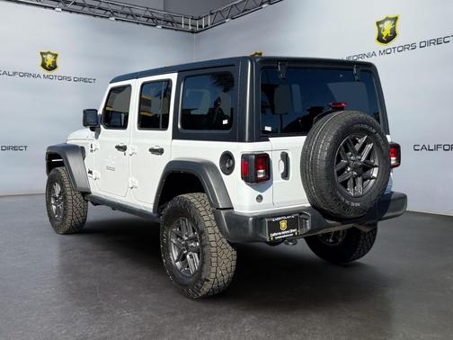 Bright White Clearcoat 2025 Jeep Wrangler Sport S
