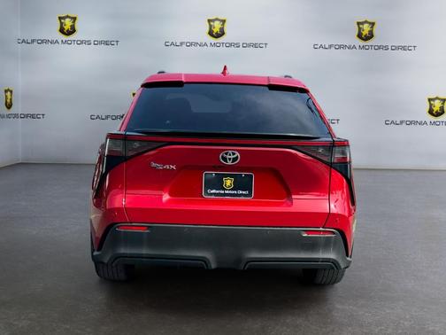 Supersonic Red 2023 Toyota bZ4X XLE