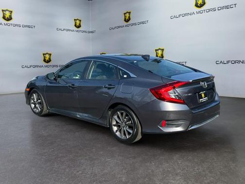 Modern Steel Metallic 2019 Honda Civic EX