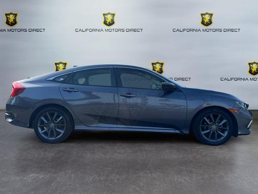 Modern Steel Metallic 2019 Honda Civic EX