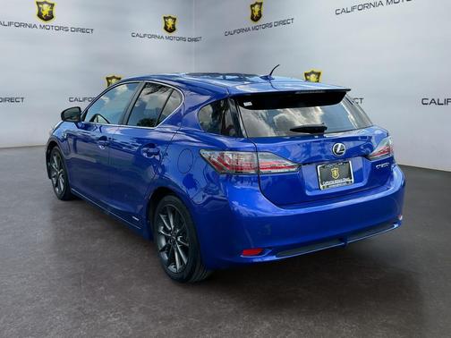 Ultrasonic Blue Mica 2013 Lexus CT 200h 5dr Hybrid