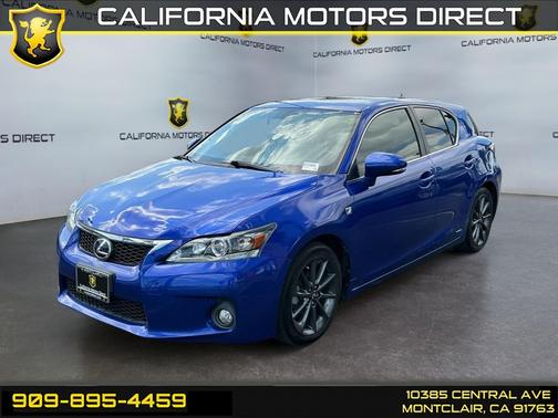 Ultrasonic Blue Mica 2013 Lexus CT 200h 5dr Hybrid
