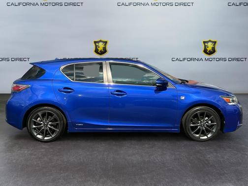 Ultrasonic Blue Mica 2013 Lexus CT 200h 5dr Hybrid