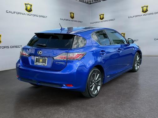 Ultrasonic Blue Mica 2013 Lexus CT 200h 5dr Hybrid