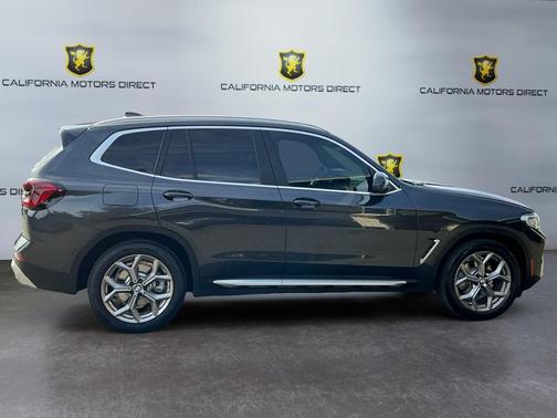 Dark Graphite Metallic 2022 BMW X3 sDrive30i