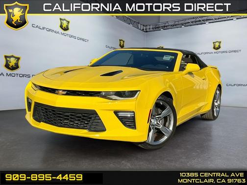 Bright Yellow 2018 Chevrolet Camaro 1SS