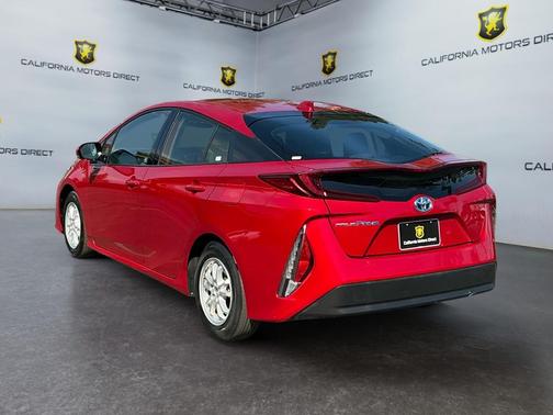 Supersonic Red 2020 Toyota Prius Prime LE