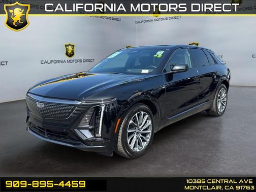 Stellar Black Metallic 2024 Cadillac LYRIQ Sport
