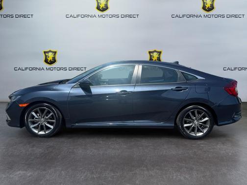 Cosmic Blue Metallic 2020 Honda Civic EX-L