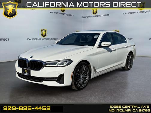 Alpine White 2022 BMW 540 i