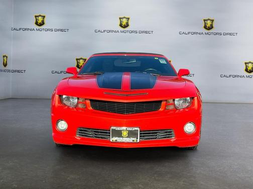 Inferno Orange Metallic 2012 Chevrolet Camaro 1SS