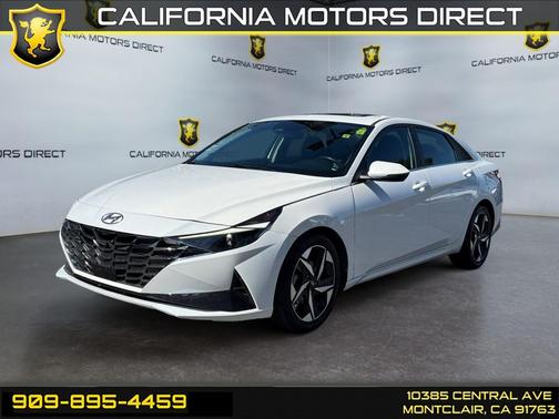 Quartz White 2022 Hyundai ELANTRA SEL