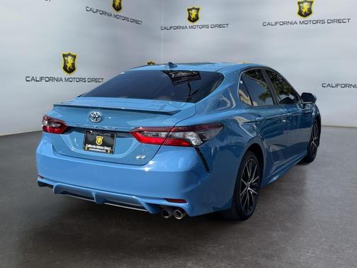 Cavalry Blue 2023 Toyota Camry SE
