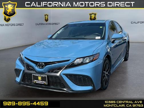 Cavalry Blue 2023 Toyota Camry SE