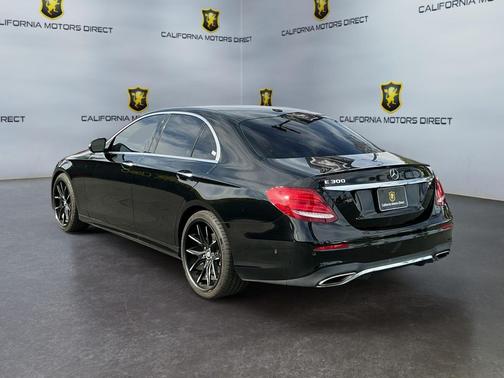 Black 2017 Mercedes-Benz E-Class RWD Sedan