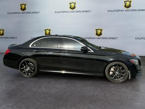 Black 2017 Mercedes-Benz E-Class RWD Sedan