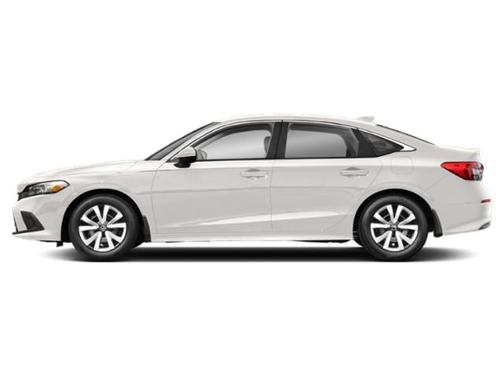 Platinum White Pearl 2024 Honda Civic LX