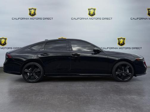 Crystal Black Pearl 2024 Honda Accord Hybrid Sport-L