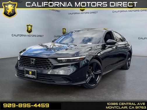 Crystal Black Pearl 2024 Honda Accord Hybrid Sport-L