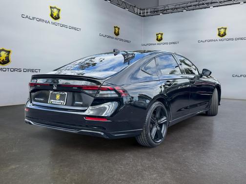 Crystal Black Pearl 2024 Honda Accord Hybrid Sport-L
