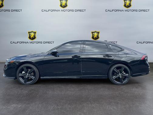 Crystal Black Pearl 2024 Honda Accord Hybrid Sport-L
