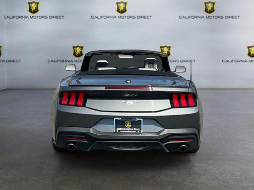 Carbonized Gray 2024 Ford Mustang EcoBoost Premium
