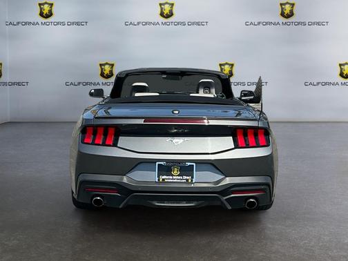 Carbonized Gray 2024 Ford Mustang EcoBoost Premium