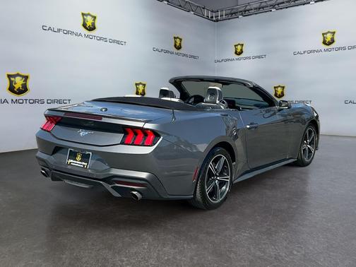 Carbonized Gray 2024 Ford Mustang EcoBoost Premium