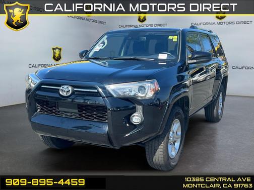 Midnight Black Metallic 2021 Toyota 4Runner SR5