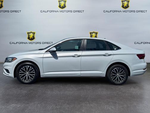 White Silver Metallic 2019 Volkswagen Jetta 1.4T S