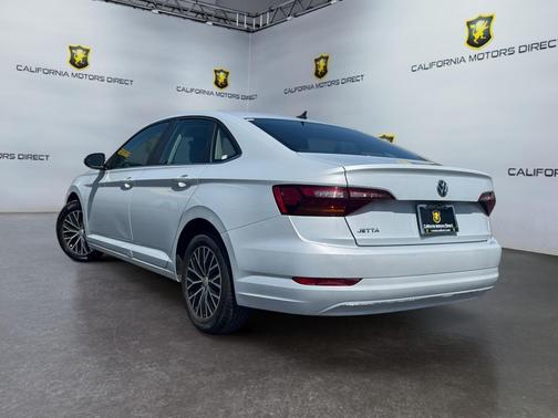 White Silver Metallic 2019 Volkswagen Jetta 1.4T S