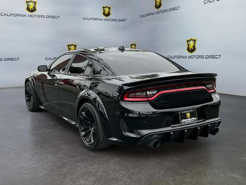 Pitch Black Clearcoat 2022 Dodge Charger SRT Hellcat