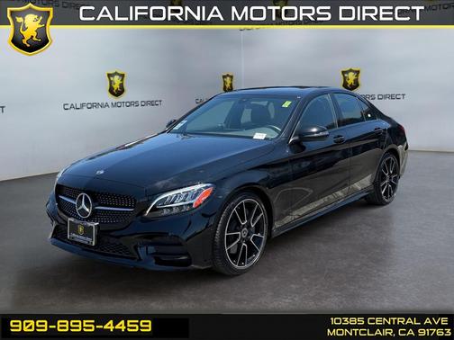 Black 2019 Mercedes-Benz C-Class Sedan
